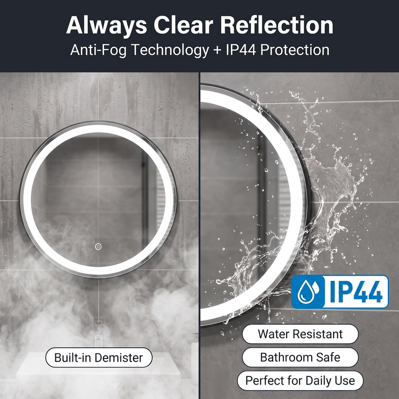Simple Lighting - AURORA610-MB - Infographics - Always Clear Reflections