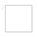 SL - BORDERLINE LED PANEL - Top View
