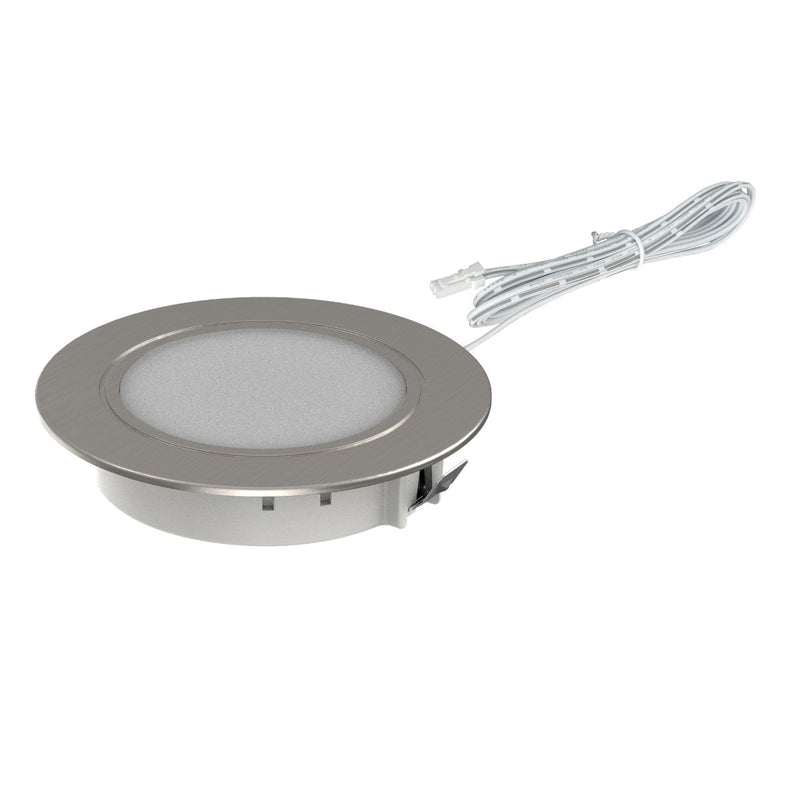 Simple Lighting - CAB-12V - Under Cabinet Light - Recessed under-cabinet light unit with the 2000mm cable attached