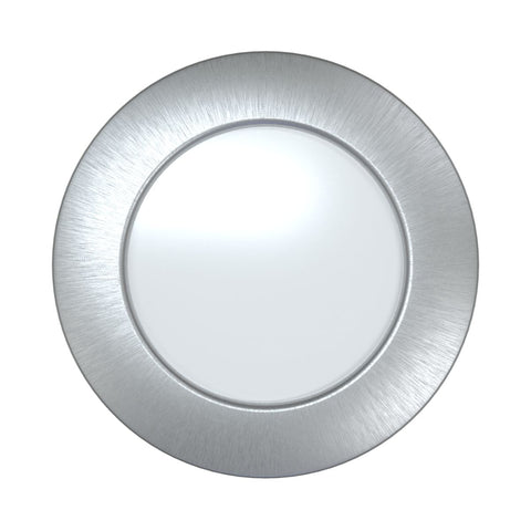 Simple Lighting - CAB-12V - Under Cabinet Light - Brushed Chrome bezel round LED under-cabinet light