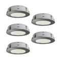 Simple Lighting - CAB-204V-5P - Under Cabinet Light - Five recessed LED under cabinet lights on a white background