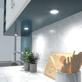 Simple Lighting - CAB-240V - Under Cabinet Light - Multiple natural white LED under cabinet lights installed on the surface