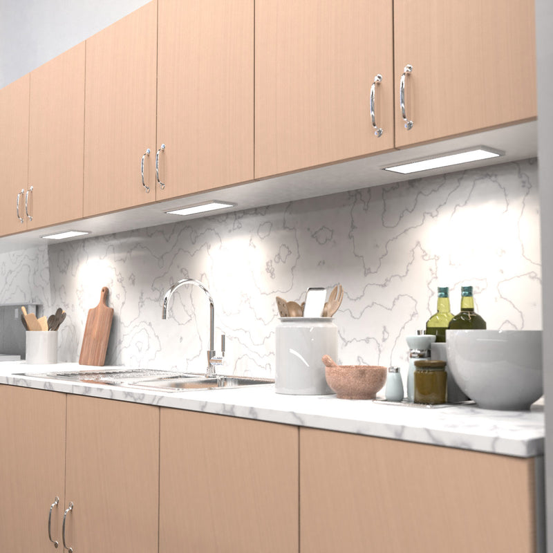 Simple Lighting - CAB-300-S-4K - Kitchen Counter - Full Shot - Natural White