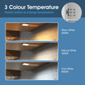 Simple Lighting - CAB-5W-BB-CCT - Infographics - 3 Colour Temperature