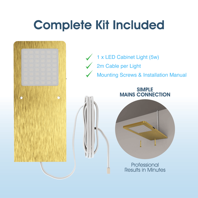 Simple Lighting - CAB-5W-BB-CCT - Infographics - Complete Kit Included