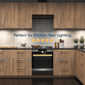 Simple Lighting - CAB-5W-BB-CCT - Infographics - Perfect for Kitchen Task Lighting