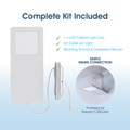 Simple Lighting - CAB-5W-W-CCT - Infographics - Complete Kit Included