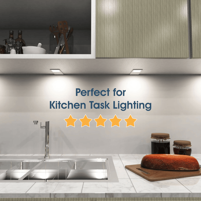 Simple Lighting - CAB-5W-W-CCT - Infographics - Perfect for Kitchen Task Lighting