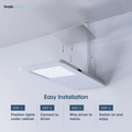 Simple Lighting - CAB-5W-W-CCT - Infographics - Easy Installation