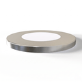 SL - 2.6W LED Magnetic Cabinet Light 75mm Round Silver - Side Facing
