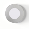 SL - 2.6W LED Magnetic Cabinet Light 75mm Round Silver - Top Facing