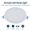 Simple Lighting - CIR-12W-CCT - Infographics - Circular LED Panel Light