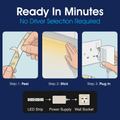 Simple Lighting - COB-5M - Infographics - Ready In Minutes
