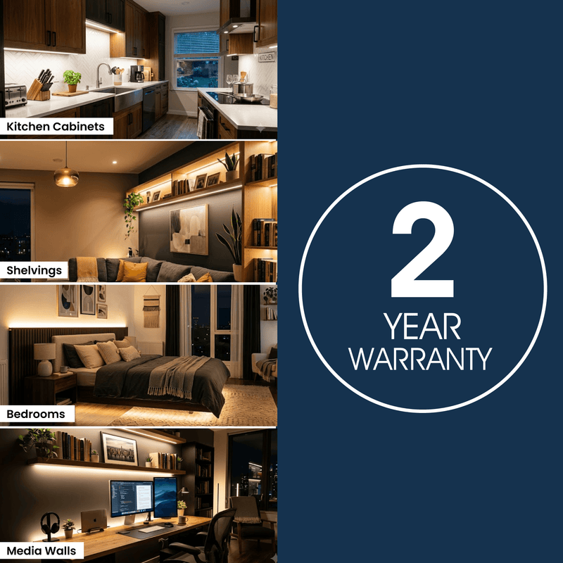 Simple Lighting - COB-5M - Infographics - 2 Years