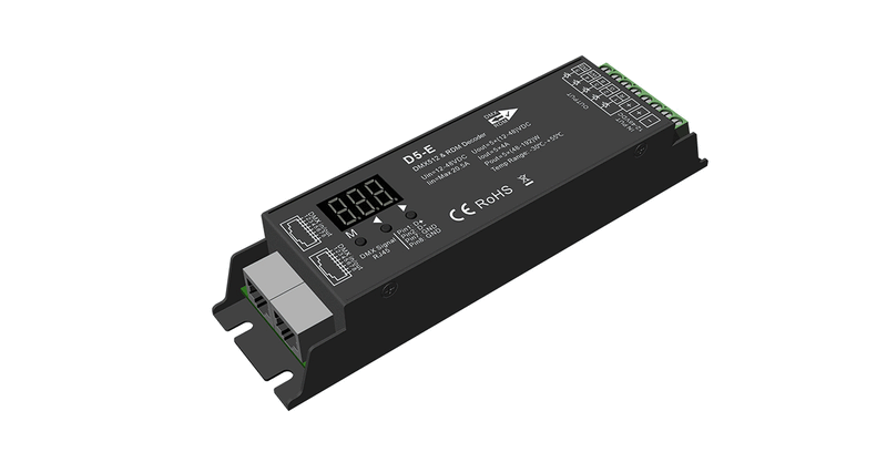 Simple Lighting - DMX Decoder - The decoder with RJ45 ports