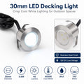 Simple Lighting - DECK-105-CW - Infographics - 30mm LED Decking Light