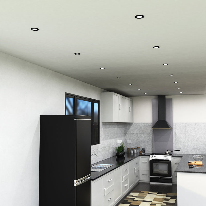 Simple Lighting - DL-IP65-MB - Kitchen - Side Shot