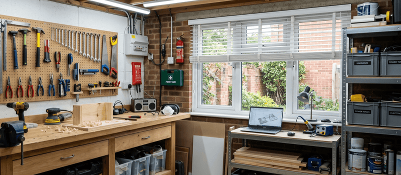 How To Turn Your Garage Into The Perfect DIY Workshop