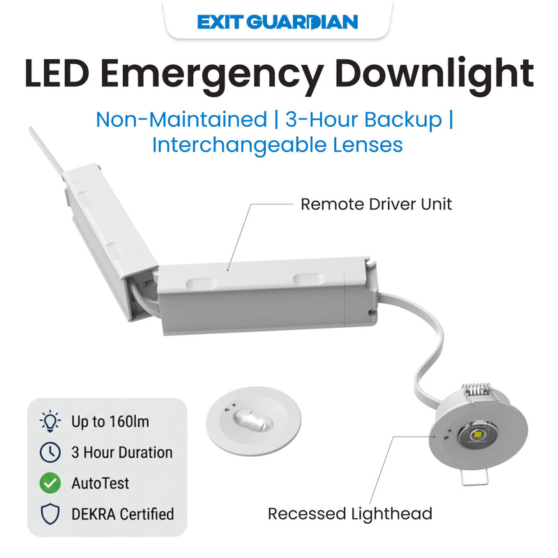 EG - EM-DL-1.2 - Infographics - LED Emergency Downlight