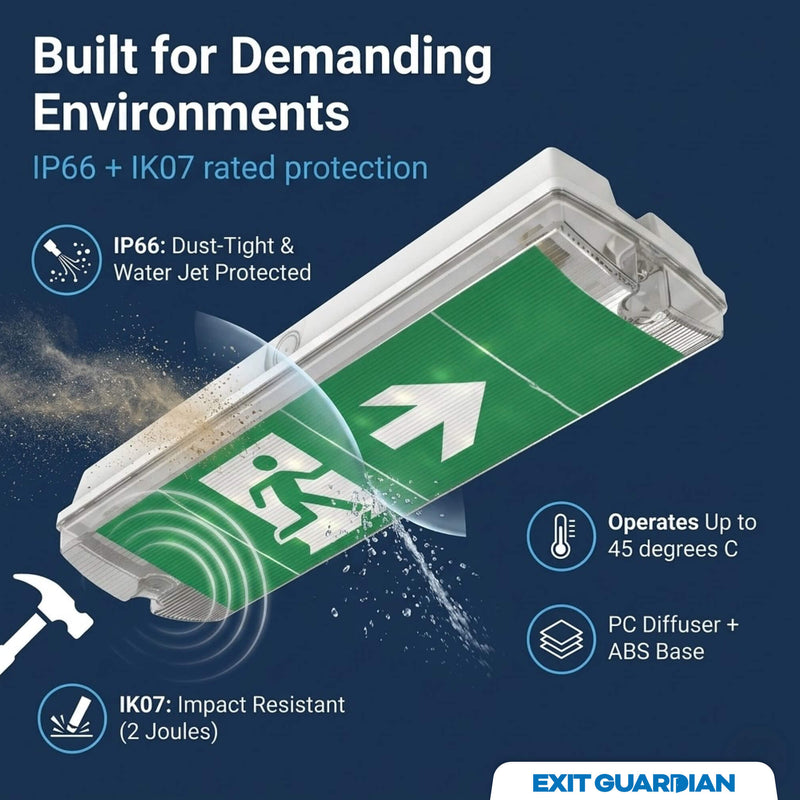 Exit Guardian - EM-EXSM-240 - Infographics - Built for Demanding Environment