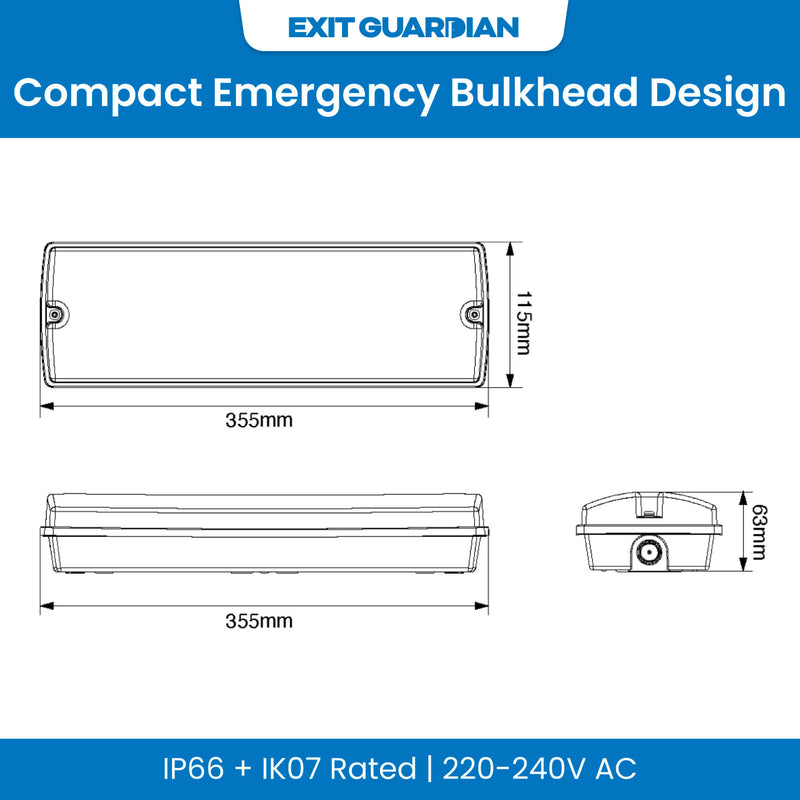 Exit Guardian - EM-EXSM-240 - Infographics - Compact Emergency Bulkhead Design