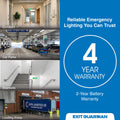 Exit Guardian - EM-EXSM-240 - Infographics - 4 Year Warranty