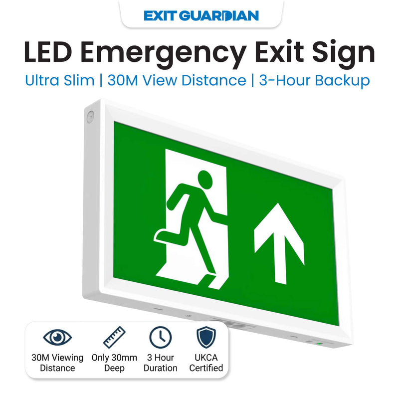 EG - EM-EXWP-3.5 - Infographics - LED Emergency Exit Sign