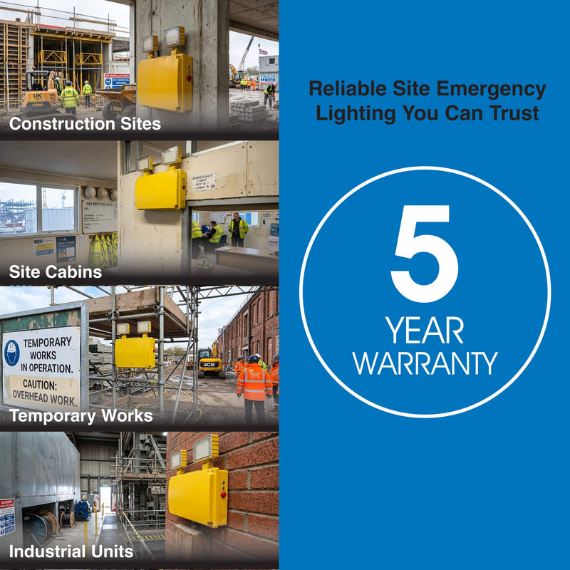Exit Guardian - EM-TWIN-110 - Infographics - 5 Year Warranty