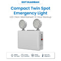 Exit Guardian - EM-TWIN-240 - Infographics - Compact Twin Spot Emergency Light
