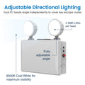 Exit Guardian - EM-TWIN-240 - Infographics - Adjustable Directional Light
