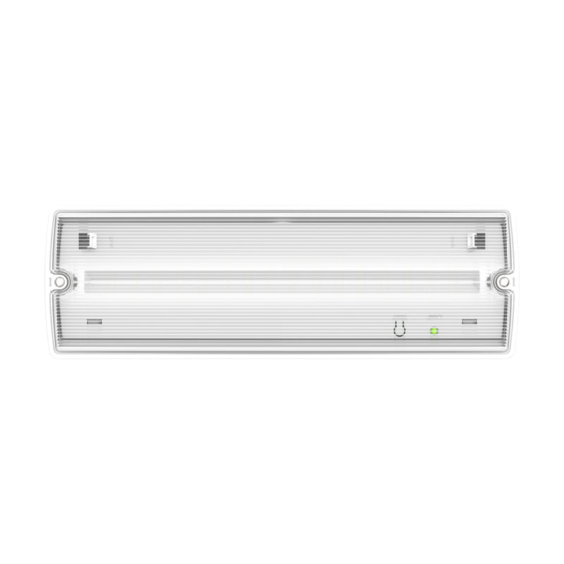 ExitGuardian™ Emergency Bulkhead - 240V AutoTest Maintained/Non-Maintained IP66 150lm 3hr (angle 5)