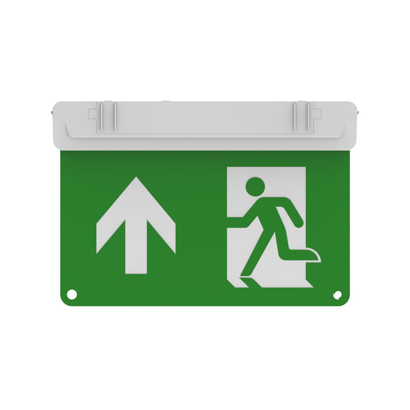 ExitGuardian™ Emergency Exit Sign - AutoTest Maintained or Non-Maintained 30M 3hr (angle 2)