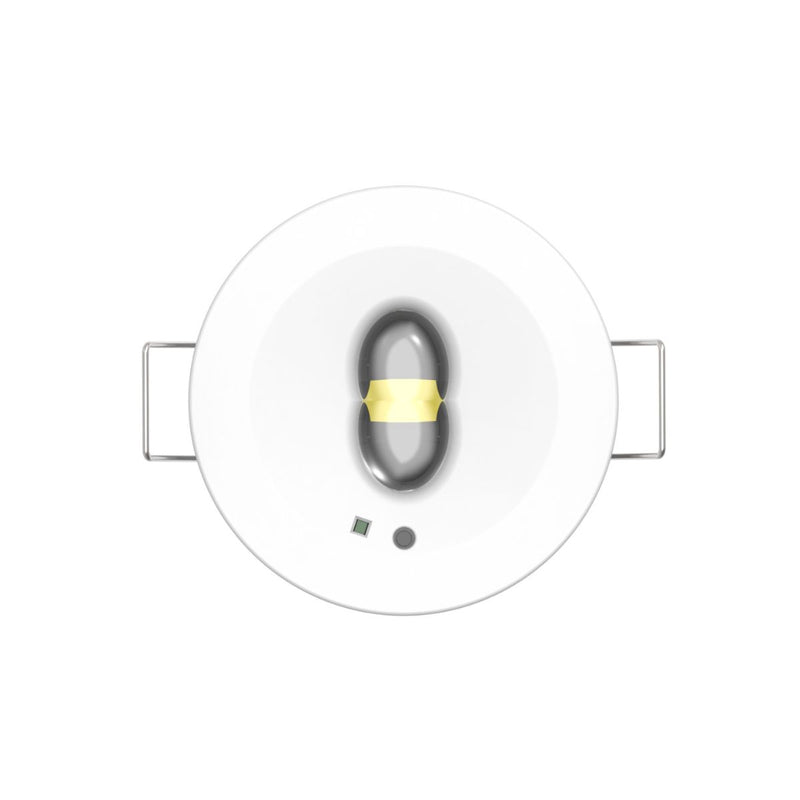 ExitGuardian™ LED Emergency Downlight - AutoTest Non-Maintained 1.2W 140lm 3hr (angle 3)