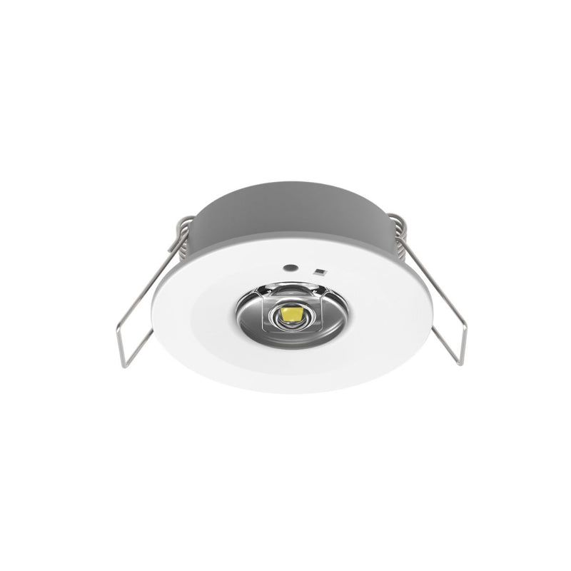 ExitGuardian™ LED Emergency Downlight - AutoTest Non-Maintained 1.2W 140lm 3hr (angle 4)