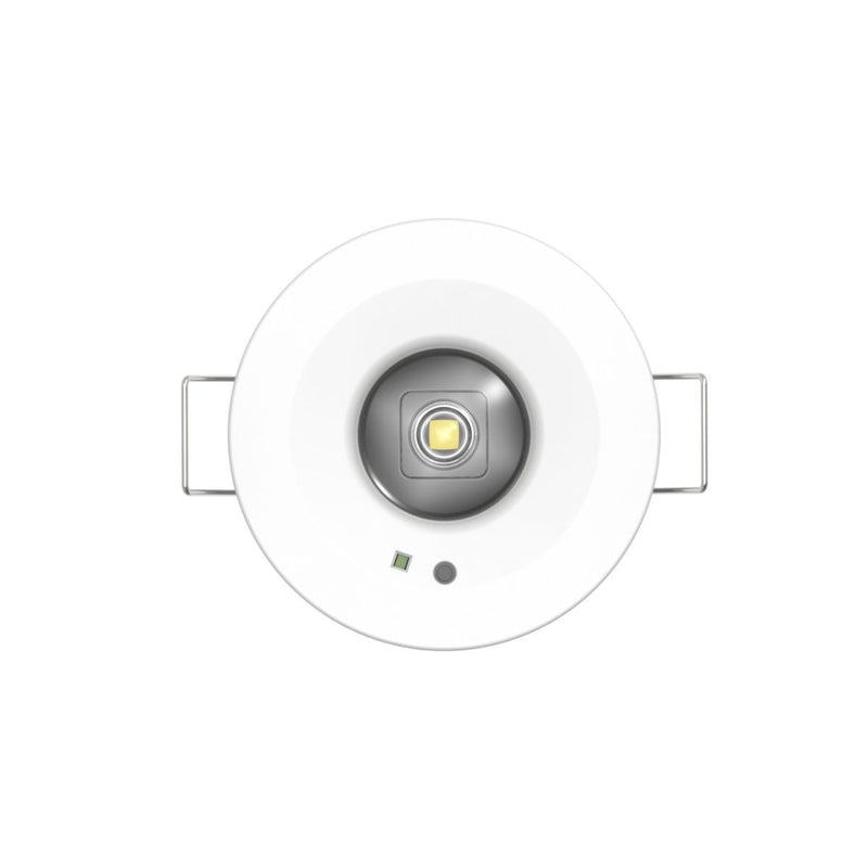 ExitGuardian™ LED Emergency Downlight - AutoTest Non-Maintained 1.2W 140lm 3hr (angle 5)