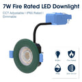 Simple Lighting - FR420-CCT-G - Infographics - 7W Fire Rated LED Downlight