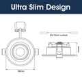Simple Lighting - FR420-CCT-G - Infographics - Ultra Slim Design