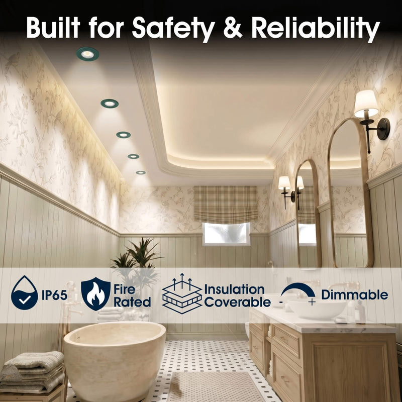 Simple Lighting - FR420-CCT-G - Infographics - Built for Safety and Reliability