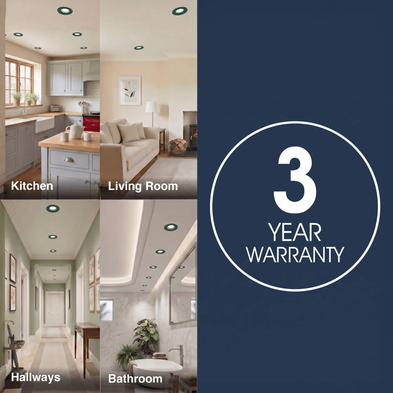 Simple Lighting - FR420-CCT-G - Infographics - 3 Year Warranty