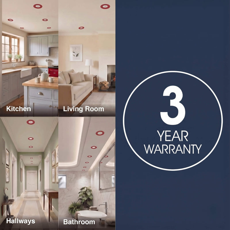 Simple Lighting - FR420-CCT-R - Infographics - Three Year Warranty