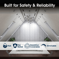 Simple Lighting - FR421-CCT-CG - Infographics - Built for Safety and Reliability