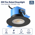 Simple Lighting - FR-6W-CCT-MB - Infographics - 6W Fire Rated Downlight