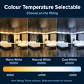Simple Lighting - FR-6W-CCT-MB - Infographics - Colour Temperature Selectable