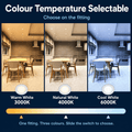 Simple Lighting - FR-6W-CCT-WH-10PK - Infographics - Colour Temperature Selectable