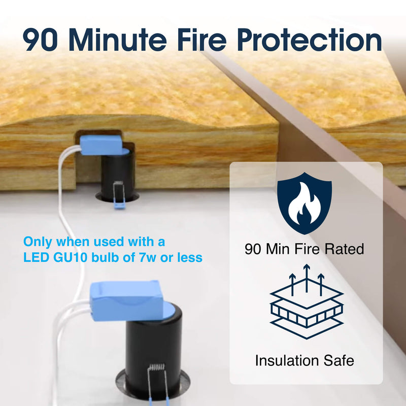 SL - FR-GU10-IP20-BR - Infographics - 90 Minute Fire Protection