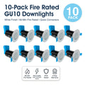 SL - FR-GU10-K-WH-10PK - Infographics - 10-Pack Fire Rated GU10 Downlights