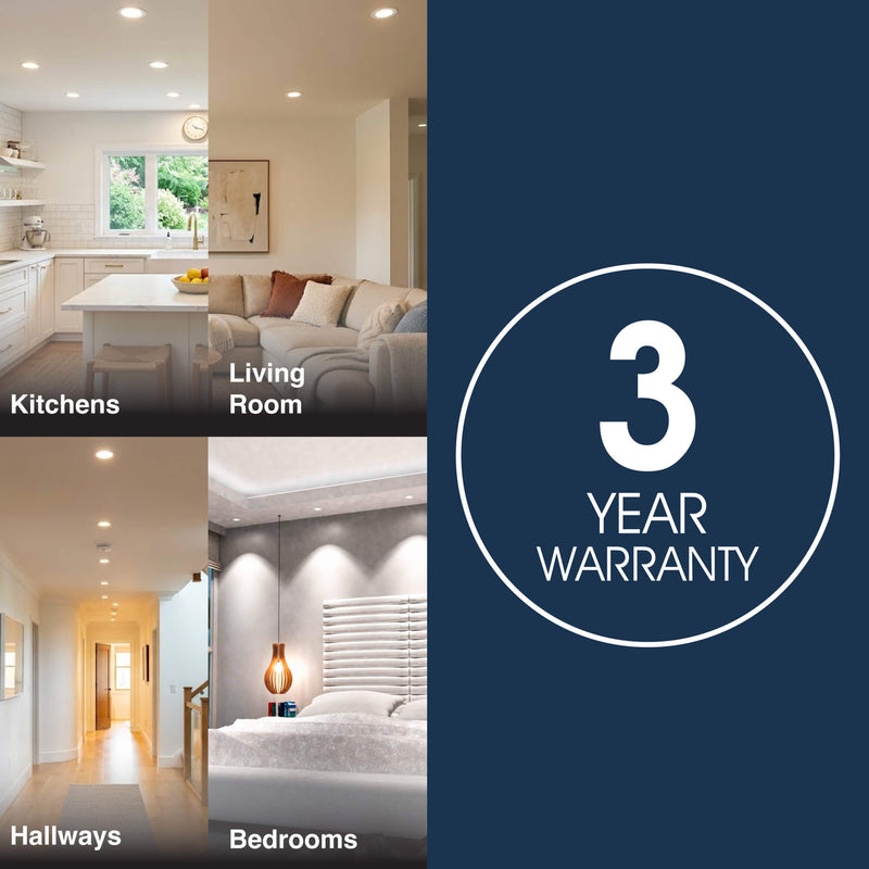 SL - FR-GU10-K-WH-10PK - Infographics - 3 Year Warranty