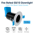 SL - FR-GU10-K-WH - Infographics - Fire Rated GU10 Downlight