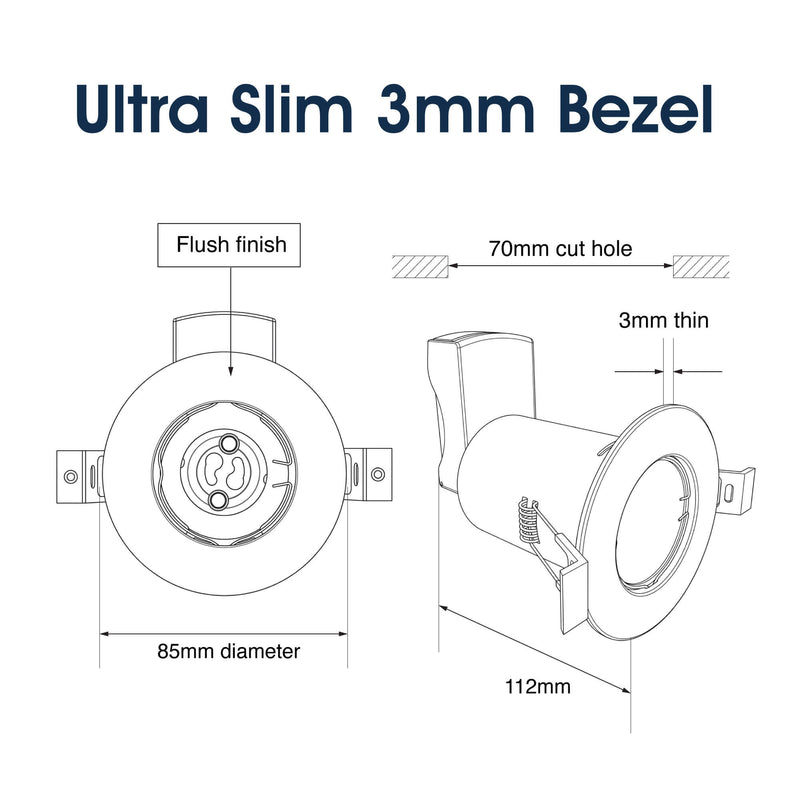 SL - FR-GU10-K-WH - Infographics - Ultra Slim 3mm Bezel