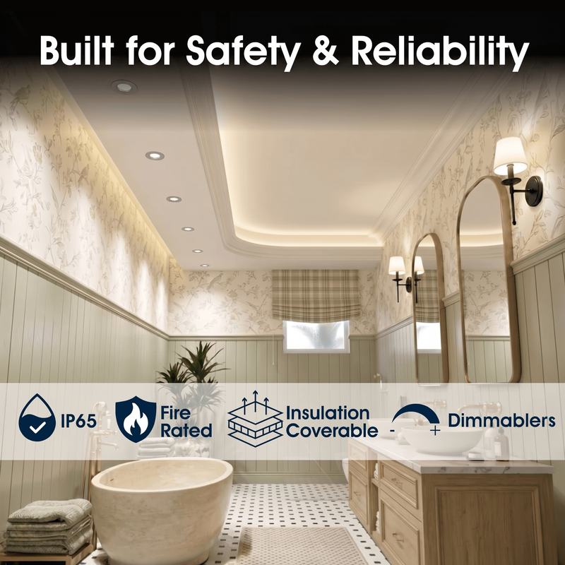 Simple Lighting - FR420-CCT-LG - Infographics - Built for Safety and Reliability